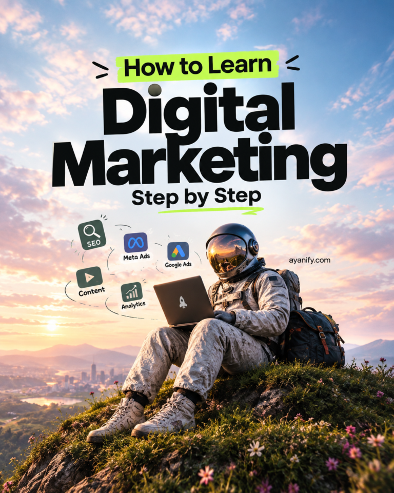 How to Learn Digital Marketing from Scratch: A Step-by-Step Guide