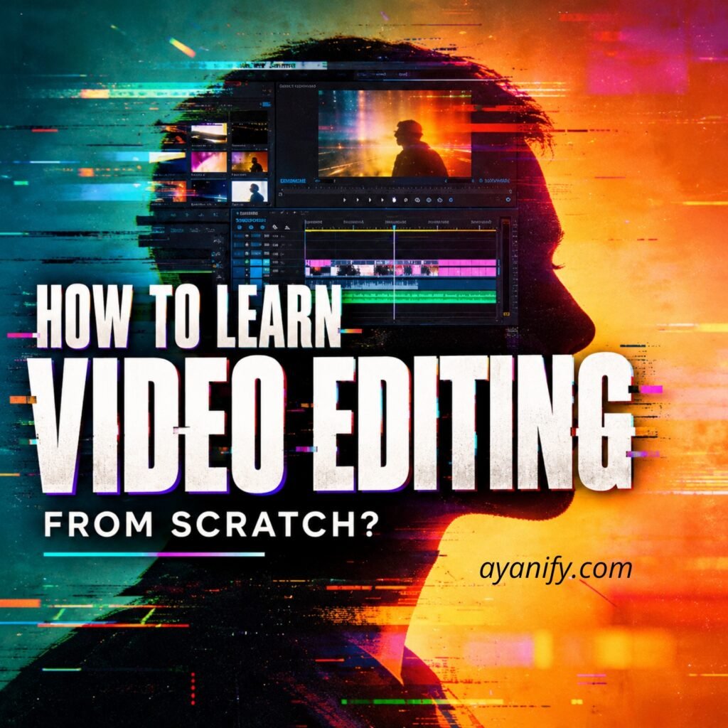 How to learn video editing from scratch