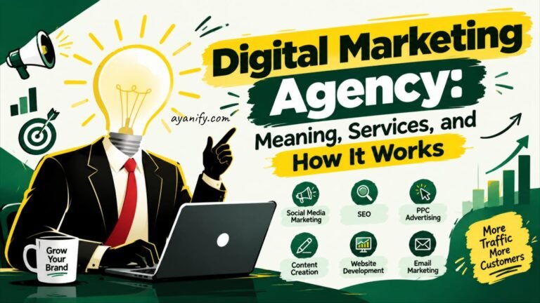 Digital Marketing Agency: Meaning, Services, and How It Works